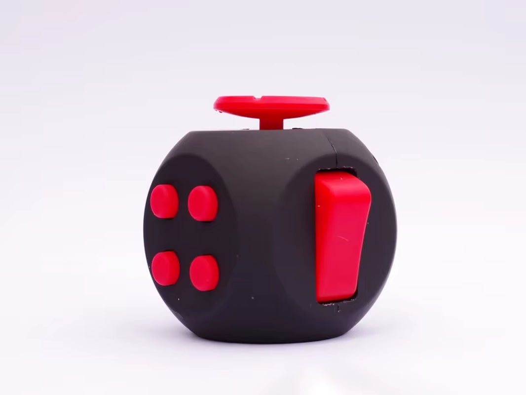 Fidget Cube EDC anti Stress Relief Toys Anxiety Antistress Sensory Fidgeting Dice Toy for Kids Adults Autism ADHD Focus 12 Sides